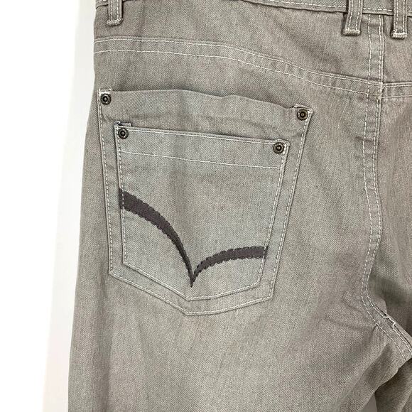 Basic Code Men’s Jeans Grey Size 42x32 - Picture 6 of 9